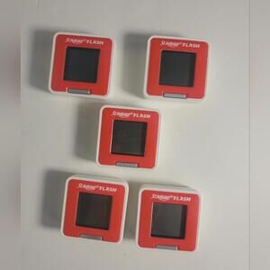 Five Scrabble Flash Electronic Game Replacement Pieces Case Tested Working